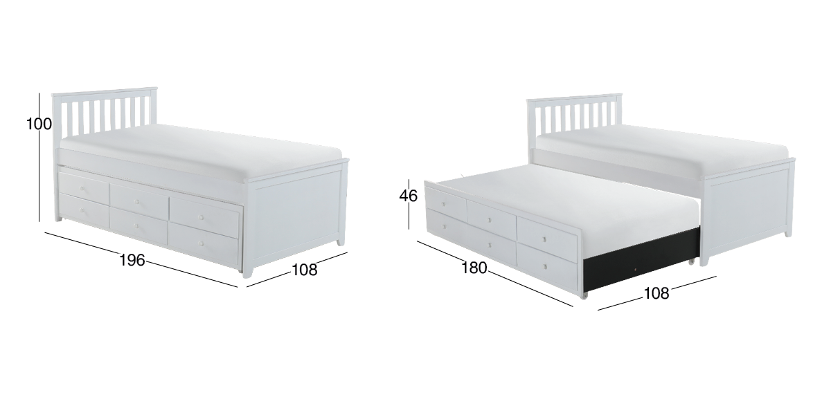 Cama New Maya Blanco