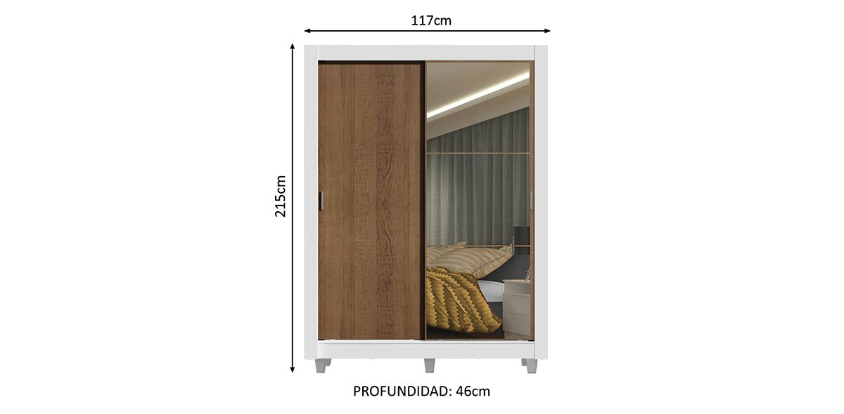 Armario Denver Café IV