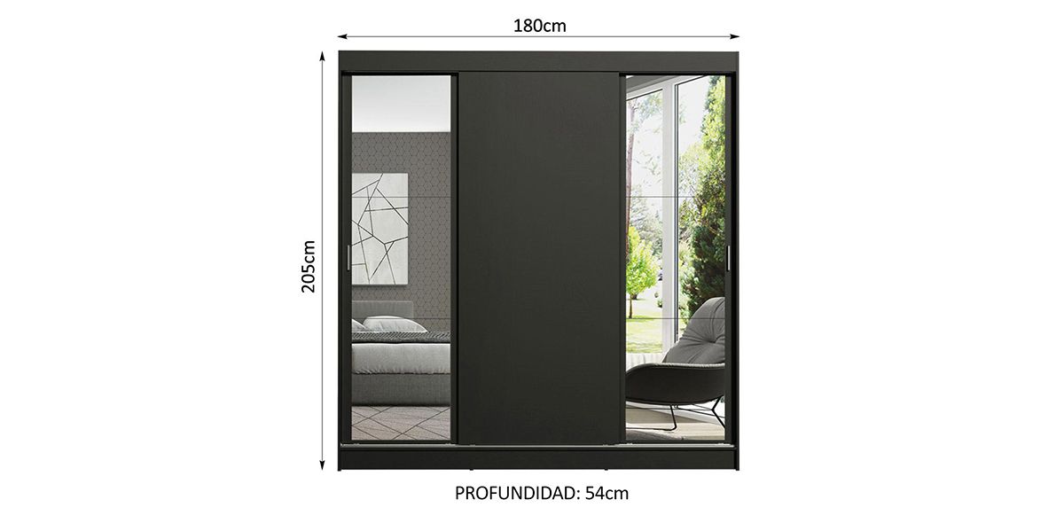 Armario Richard Negro