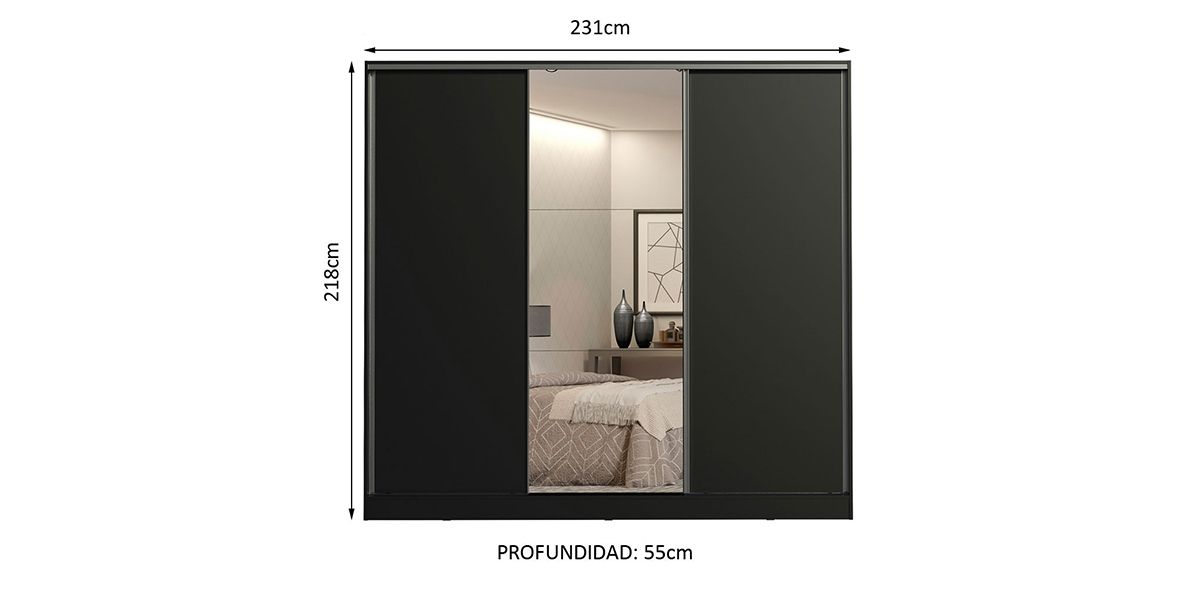 Armario Royale Negro