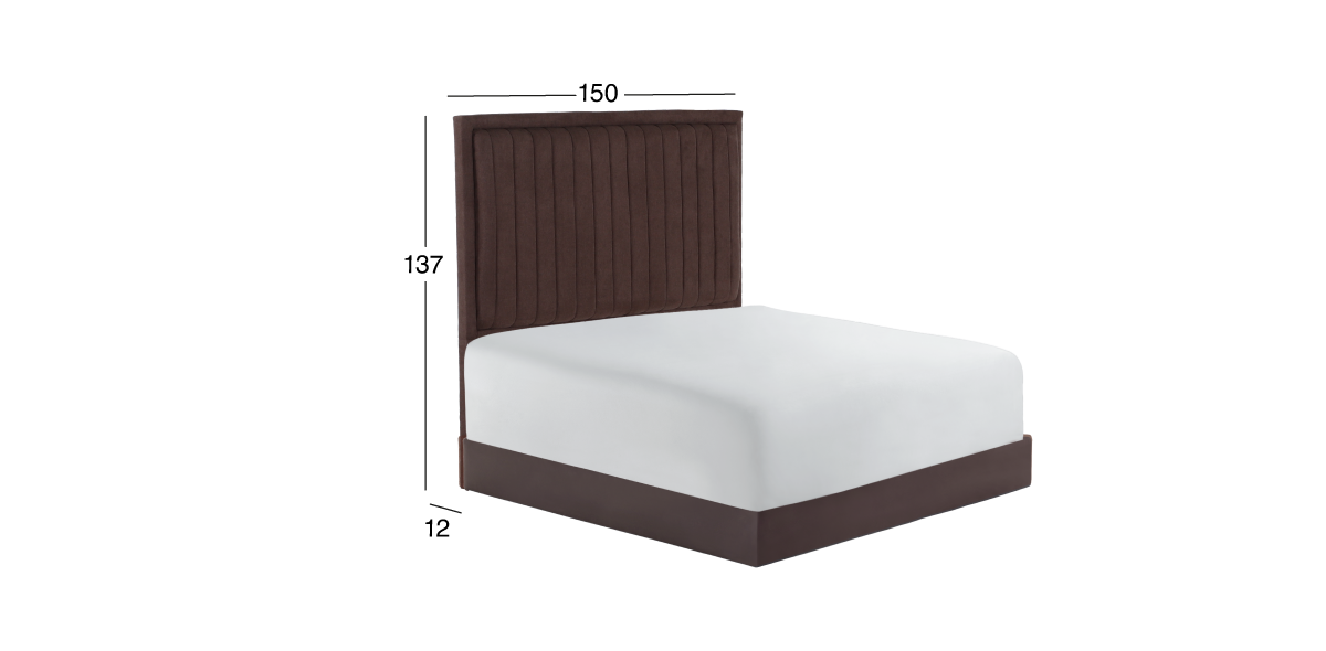 Cabecera Queen Size Alba Café