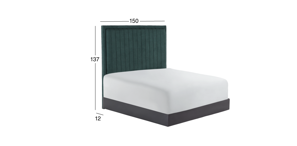Cabecera Queen Size Alba Verde
