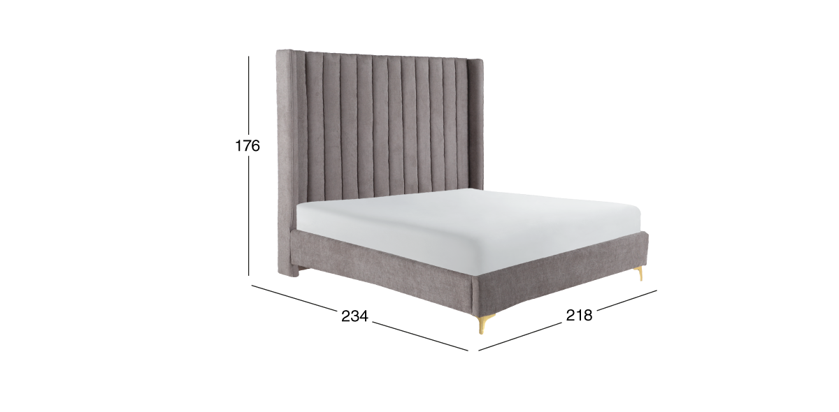 Cama King Size Denmark Café