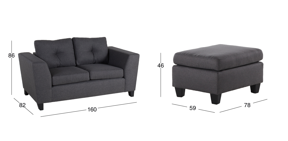 Sala en L Louis Oxford