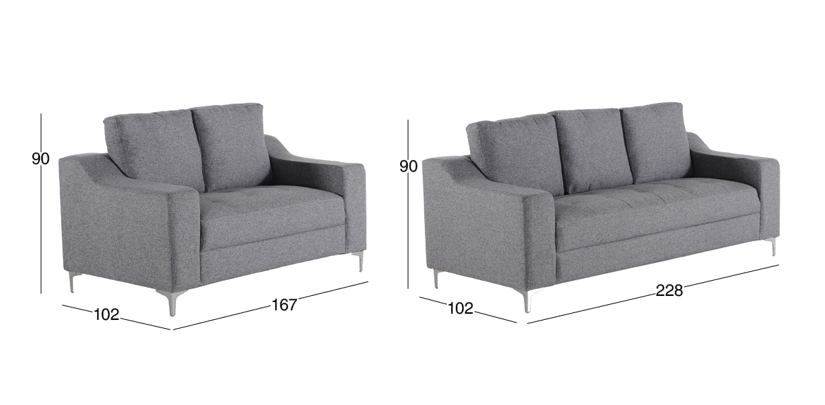 Sala Marruecos New Gris