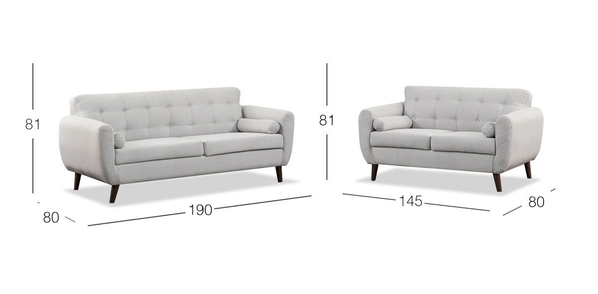 Sala Monet Gris Claro