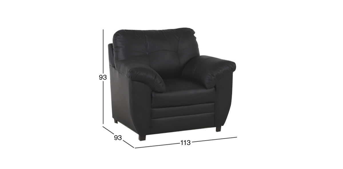 Sillón de Piel Derby Confort Tz Café