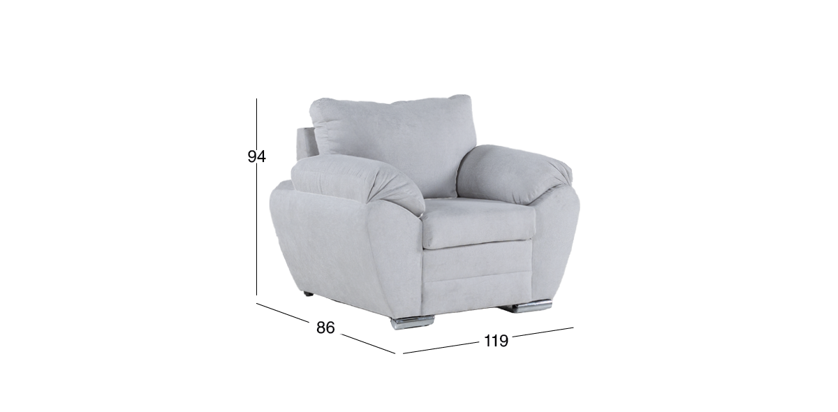 Sillón Sonic Gris