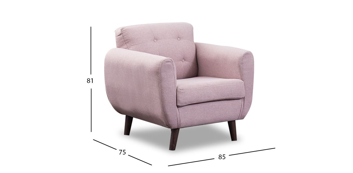Sillón Monet Rosa