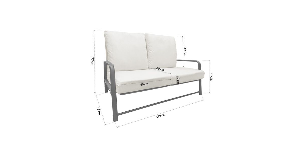 Sofá Cama Drita Gris