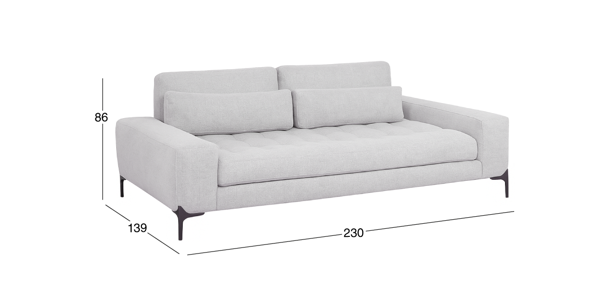Sofá Cama Gibra Gris