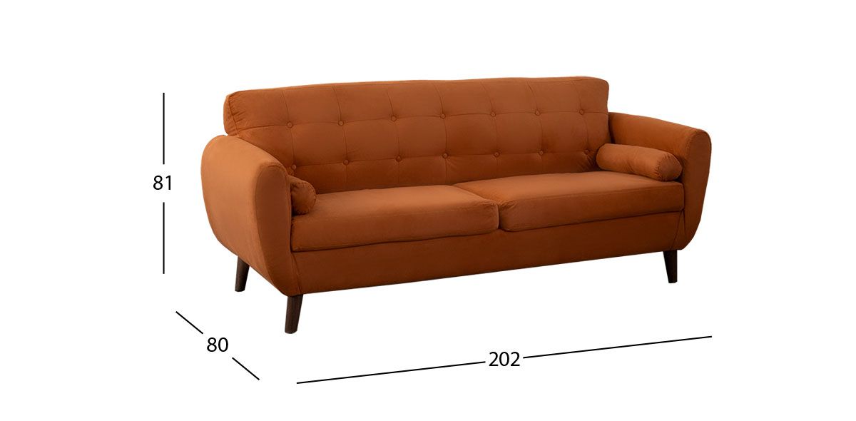 Sofá Monet Naranja