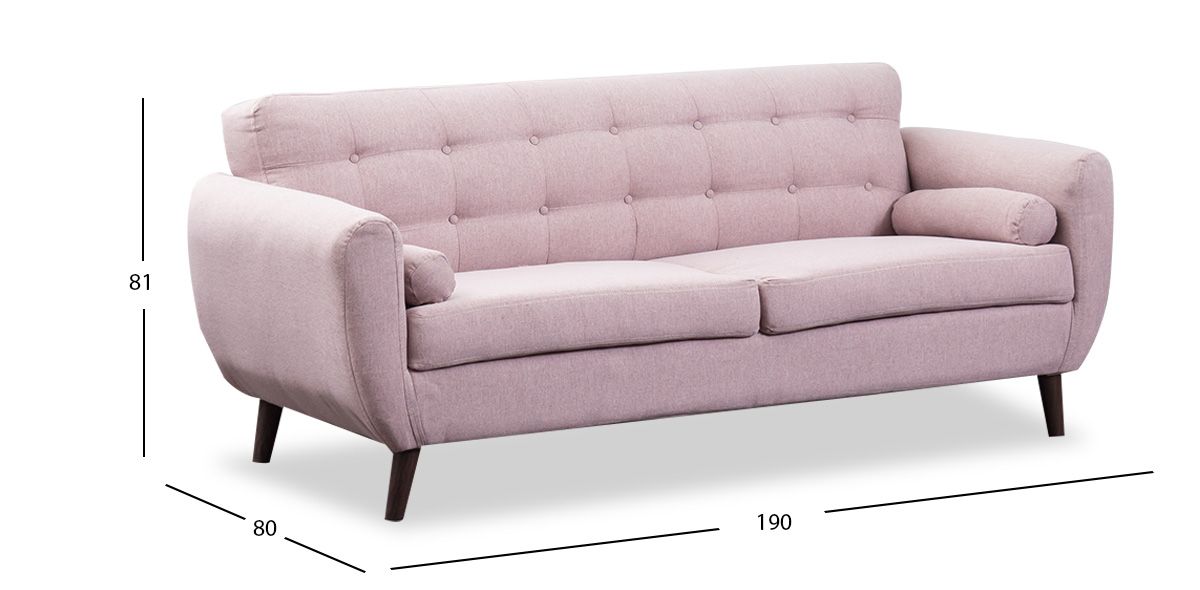 Sofá Monet Rosa