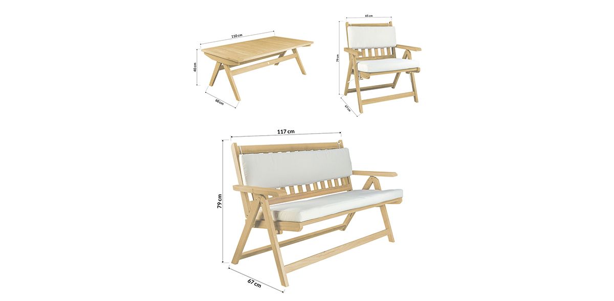 Sofá Folding Café