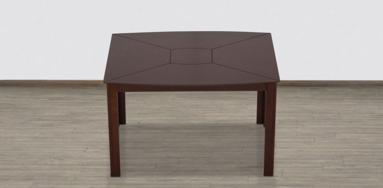 Catálogo de muebles en oferta  Muebles Dico - Mesa Comedor Rectangular  Boss 121 X 100 cm Café